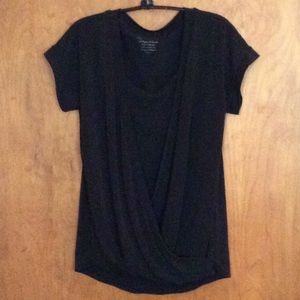 🍄 Chico’s Traveller Easy Black Top